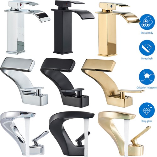 Rubinetto bagno lavabo cascata