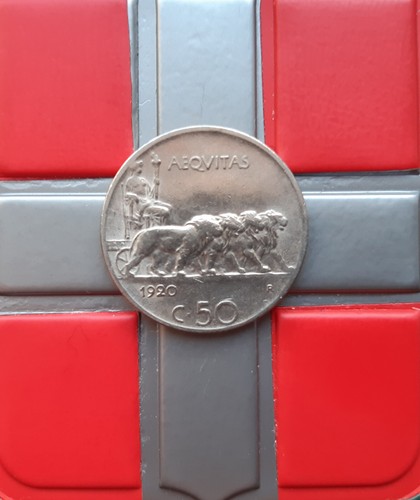 50 centesimi 1920 - ,