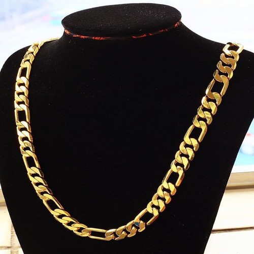 Collana catena uomo figaro - collana,