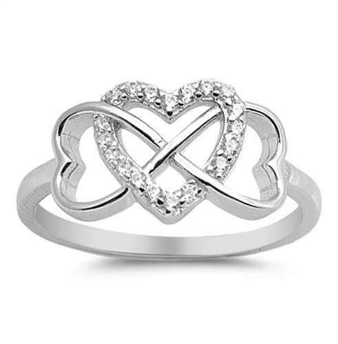 Anello donna cubic zirconi