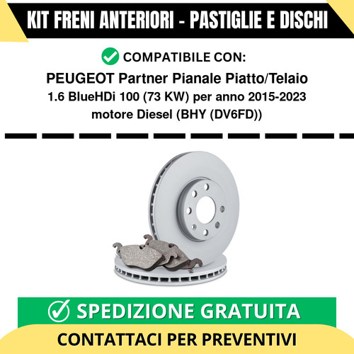 Kit freni anteriori - freni,