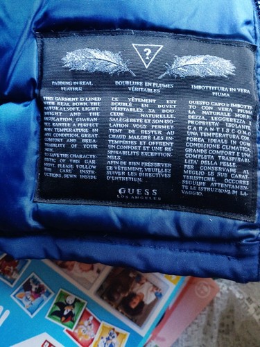Guess giacca parka - parka, blu