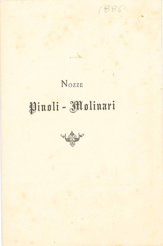 Nozze pinoli molinari - pinoli,