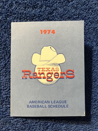Programma tascabile mlb - tascabile, 1974