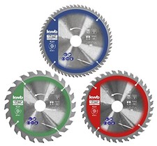 kwb Set di 3 lame per sega