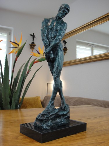 Statua bronzo adone giovane - in,