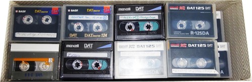 Dat audiocassette dds data - dat,