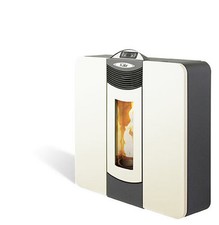 Termo stufa idro a pellet salva spazio da corridoio Donata 16,15 kw fino a 320m3