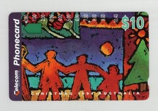 Scheda Telefonica NATALE CHRISTMAS Australia 1994 Telephon Card NO Sip Telecom