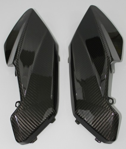 Carbon fiber side - fiber, under