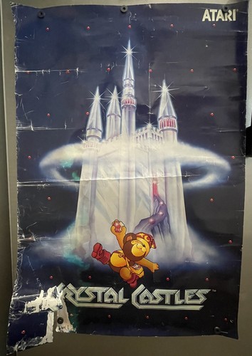 Poster atari crystal castles - atari,
