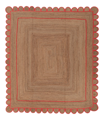 Tappeto bordo capesante - , juta