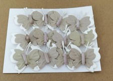 12 PEZZI Farfalla media 3 cm
