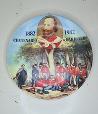 GIUSEPPE GARIBALDI PIATTO CELEBRATIVO CENTENARIO 1882 - 1992