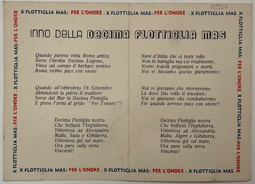 Rsi inno della flottiglia - inno, xa