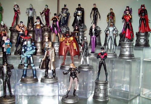 Pezzi scacchi eaglemoss dc - pezzi,