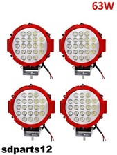 4x 63w 21 Led Lampada Lavoro