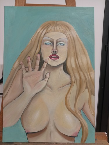 Quadro dipinto olio - quadro, su