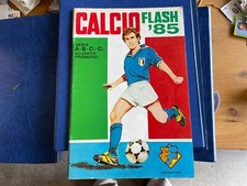 CALCIO FLASH 85 ALBUM VUOTO ATTACCATE 3 FIGURINE VEDI FOTO ALL'INTERNO