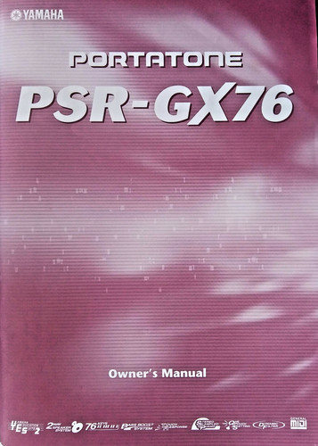 Yamaha psr gx76 tastiera - psr-gx76,