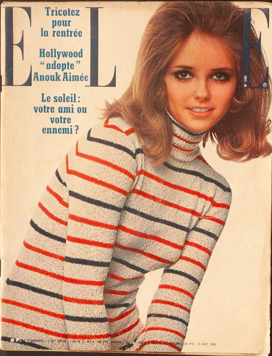 Elle french vintage magazine - 'elle',