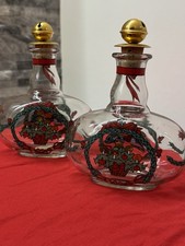 Royal Copenhagen / Holmegaard Jingle bells / Bottiglia Liquore Natale 1989