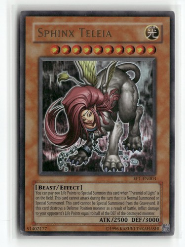 Sfinge teleia film - teleia, yu-gi-oh!