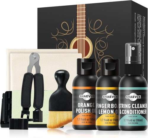 Kit pulizia chitarra con - pulizia,