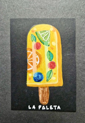 Aceo originale astratto - aceo,