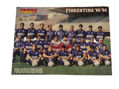 Fiorentina poster 1985 - ,