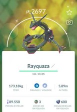 Pokémon Go Shiny Rayquaza -