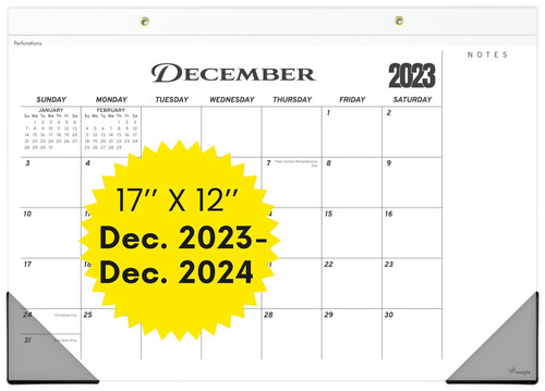 Calendario scrivania 2024 - da,