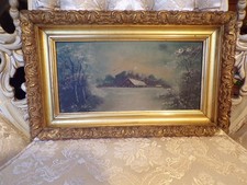 Quadro vintage con cime di