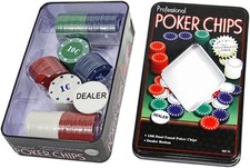 Set da poker 100 fiches con