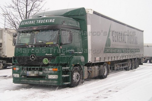Foto camion mercedes benz - camion, mercedes-benz