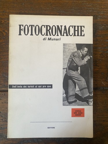 Munari bruno fotocronache - munari,