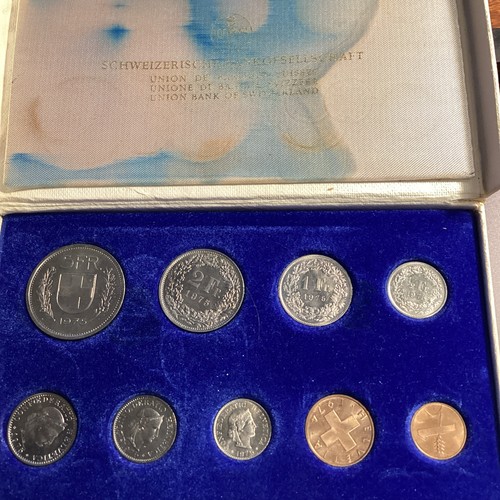 Set monete svizzera 1975 - monete,