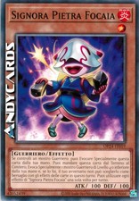 SIGNORA PIETRA FOCAIA • (Fire Flint Lady) • Comune • OP24 IT019 • Unl • Yugioh!