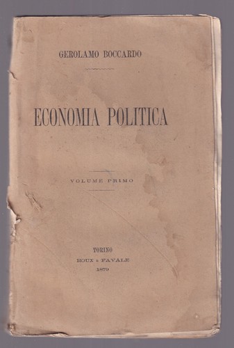 Libro economia politica volume - libro,