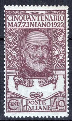 Regno italia 1922 mazzini 40 - d'italia,