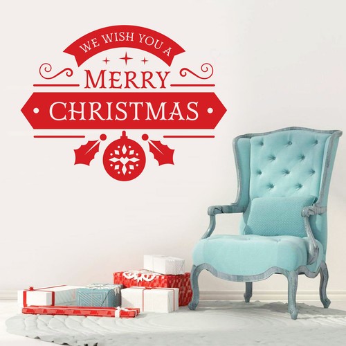 Buon natale casa vetrina - buon,