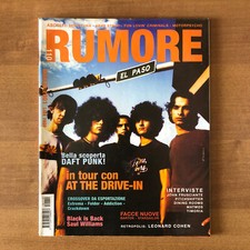 Rivista Musicale RUMORE n.110 2001 - Daft Punk, John Frusciante, Leonard Cohen