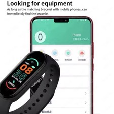 Black smart watch uomo - , m6