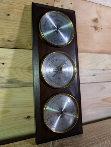 Vintage wall weather station - vintage,