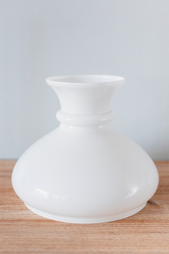 Bel abat jour opaline - abat-jour, blanc