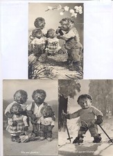 3 postcards. MECKI. posted. Germany