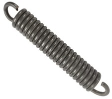 MOLLA PER TILLER CON GANCIO APERTO ERPICE RIPUNTATORE 357 MM FILO 11MM