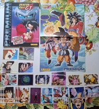 Album Dragon Ball GT Panini quasi completo, più figurine sciolte, più poster 