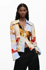 CAMICIA DONNA DESIGUAL CON ZIP