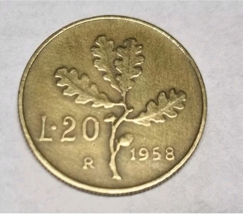 Lire 1958 moneta rara - rara,